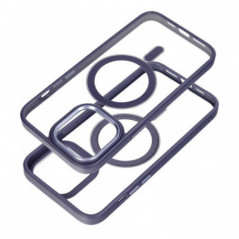 Samsung Galaxy S25 Ultra Coque Color Edge Mag MagSAFE  Violet profond