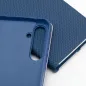 XIAOMI 14 Portefeuilles LUNA Book Carbon Fibre de carbone, Élégant  Bleu