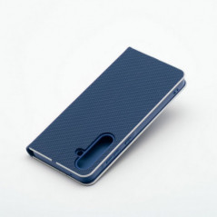 XIAOMI 14 Portefeuilles LUNA Book Carbon Fibre de carbone, Élégant  Bleu