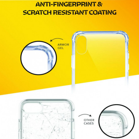 Samsung Galaxy A26 Coque Roar Armor Jelly Étui haut de gamme  Transparent