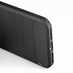 XIAOMI Redmi Note 14 4G Coque Carbon Élégant  Noir