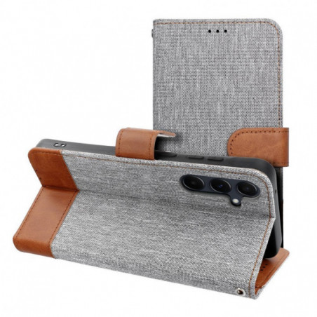 XIAOMI Redmi Note 14 Pro 5G Portefeuilles JEANS Élégant  Gris