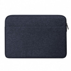 Dux Ducis Housse LBDB pour ordinateur portable 15,4 pouces, pochette horizontale bleu marine