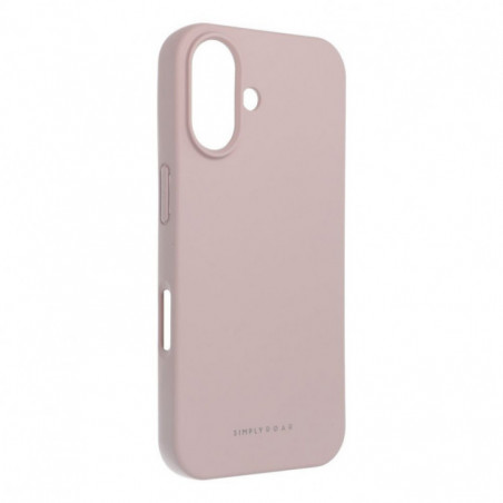 Apple iPhone 16 Coque Roar Space Monochromatique, Élégant Rose