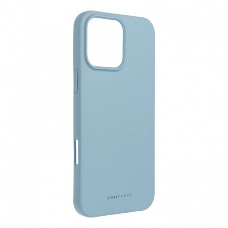 Apple iPhone 16 Pro Max Coque Roar Space Monochromatique, Élégant Bleu ciel