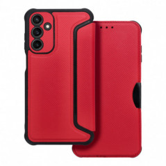 Samsung Galaxy A15 LTE Portefeuilles Razor Book Fibre de carbone, Modèle de carbone