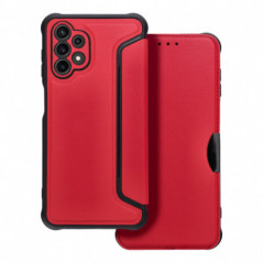 Samsung Galaxy A13 LTE Portefeuilles Razor Book Fibre de carbone, Modèle de carbone