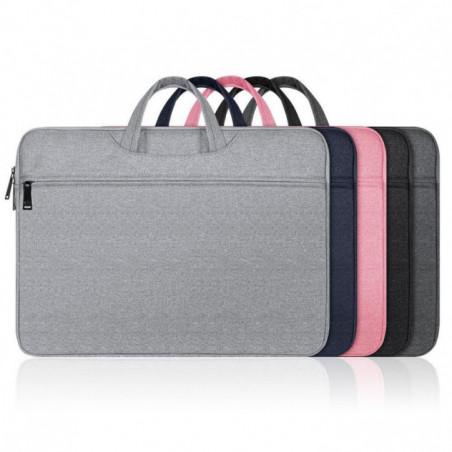 Dux Ducis Sac à main horizontal LBTC pour ordinateur portable 13-13.9 pouces, gris clair