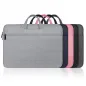 Dux Ducis Sac à main horizontal LBTC pour ordinateur portable 13-13.9 pouces, gris clair