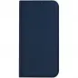Apple iPhone 15 Plus Coque Dux Ducis Leather Bleu