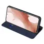 Samsung Galaxy S23 5G Coque Dux Ducis Leather Bleu