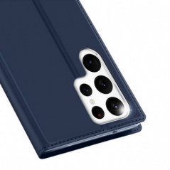 Samsung Galaxy S23 Ultra 5G Coque Dux Ducis Leather Bleu