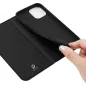 Apple iPhone 13 Pro Coque Dux Ducis Leather Noir