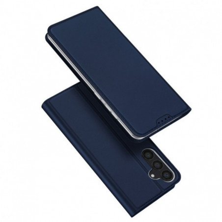 Samsung Galaxy S24 ULTRA Coque Dux Ducis Leather Bleu