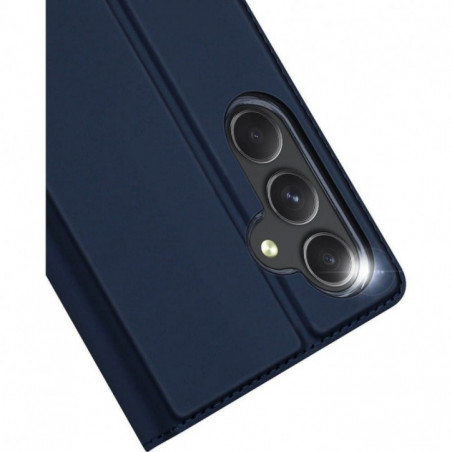 Samsung Galaxy A35 Coque Dux Ducis Leather Bleu