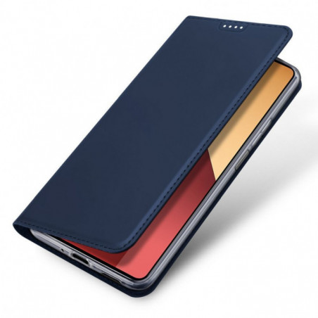 XIAOMI Redmi Note 13 Pro 5G Coque Dux Ducis Leather Bleu