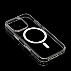 Apple iPhone 16 Pro Max Coque Clear Mag Cover MagSAFE Transparent