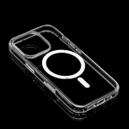 Apple iPhone 16 Pro Max Coque Clear Mag Cover MagSAFE Transparent