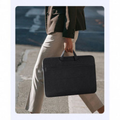 Dux Ducis Sacoche horizontale LBTC pour ordinateur portable 14-15,4 pouces, noire