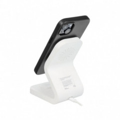 Samsung Galaxy S25 Plus Coque Leather Mag Cover Élégant  MagSAFE  Noir