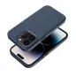 Samsung Galaxy S25 Plus Coque Leather Mag Cover Élégant  MagSAFE  Bleu indigo