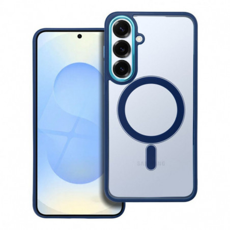 Samsung Galaxy S25 Plus Coque Color Edge Mag MagSAFE  Bleu marine