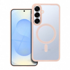 Samsung Galaxy S25 Plus Coque Color Edge Mag MagSAFE  Rose