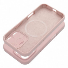 Apple iPhone 15 Pro Coque Silicone 2mm Rose sable