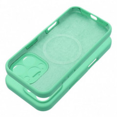 Apple iPhone 16 Plus Coque Silicone 2mm Couleur menthe