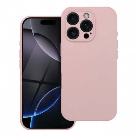 Apple iPhone 16 Plus Coque Silicone 2mm Rose sable