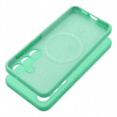 Samsung Galaxy S25 Plus Coque Silicone 2mm Couleur menthe