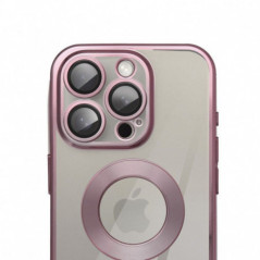 Apple iPhone 16e Coque Glam Vieux rose