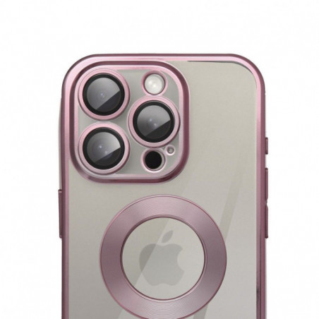 Apple iPhone 16e Coque Glam Vieux rose