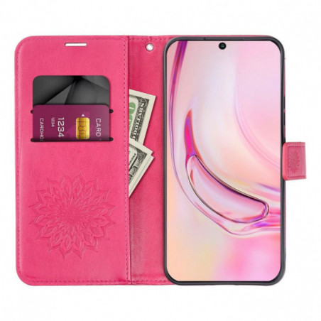 XIAOMI Redmi Note 14 4G Portefeuilles MEZZO Book Magenta