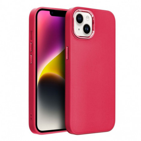 Apple iPhone 16e Coque FRAME Élégant  Magenta