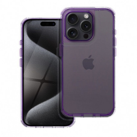 Apple iPhone 16e Coque Matrix Clear Violet clair