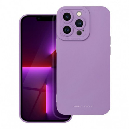 Apple iPhone 16e Coque Roar Luna Monochromatique, Élégant, Un accessoire esthétique  Violet (Violet)