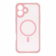 Apple iPhone 16 Coque Matte Mag Cove MagSAFE  Rose