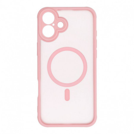 Apple iPhone 16 Coque Matte Mag Cove MagSAFE  Rose