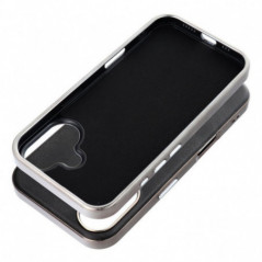 Apple iPhone 16 Pro Max Coque Gentleman Mag Cover Élégant  MagSAFE  Noir