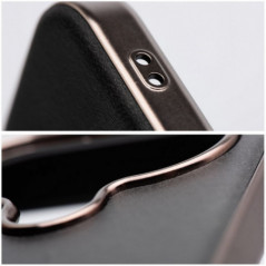 Apple iPhone 16 Pro Max Coque Gentleman Mag Cover Élégant  MagSAFE  Noir