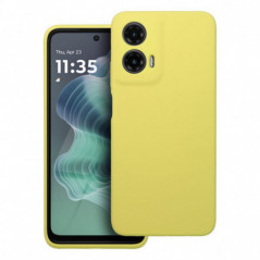 Motorola Moto G35 Coque Silicone 2mm Citron