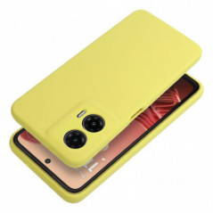 Motorola Moto G35 Coque Silicone 2mm Citron