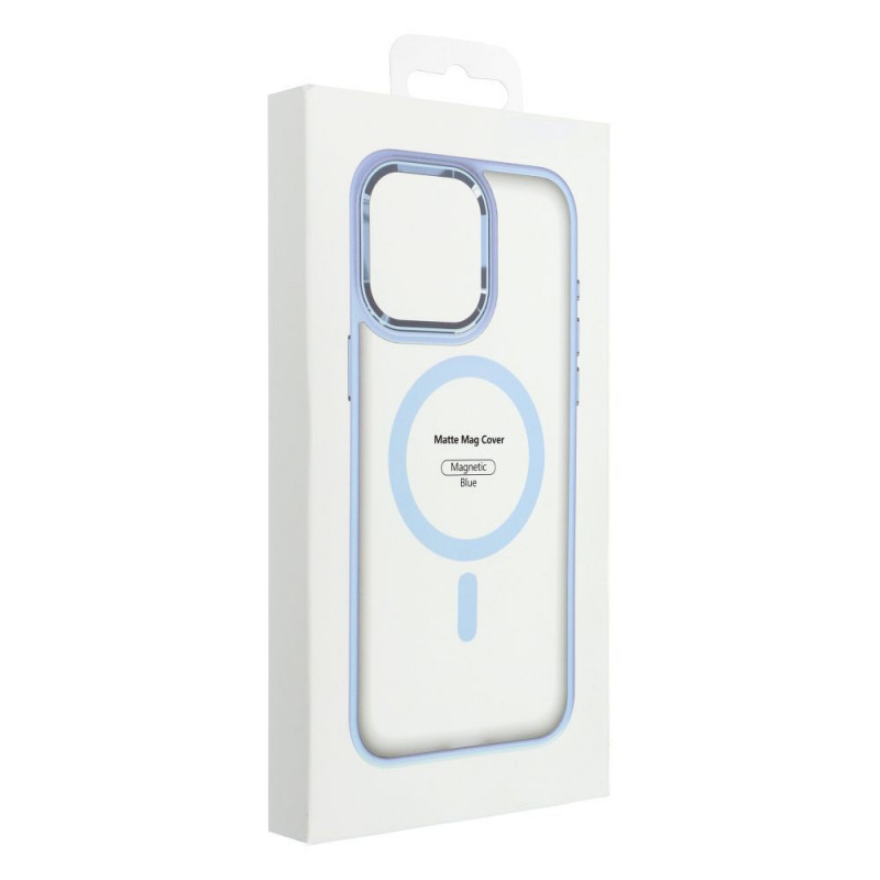 Samsung Galaxy S25 Plus Coque Matte Mag Cove MagSAFE  Bleu