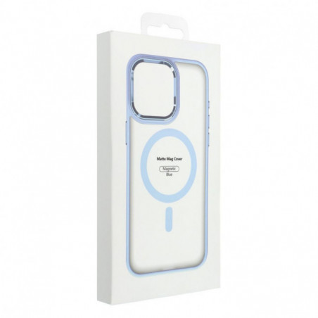 Samsung Galaxy S25 Plus Coque Matte Mag Cove MagSAFE  Bleu