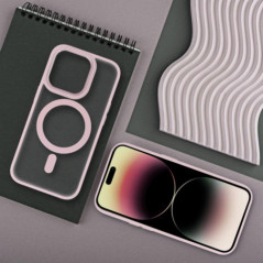 Samsung Galaxy S25 Coque Matte Mag Cove MagSAFE  Rose