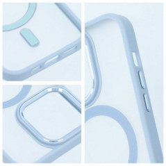Samsung Galaxy S25 Coque Matte Mag Cove MagSAFE  Bleu