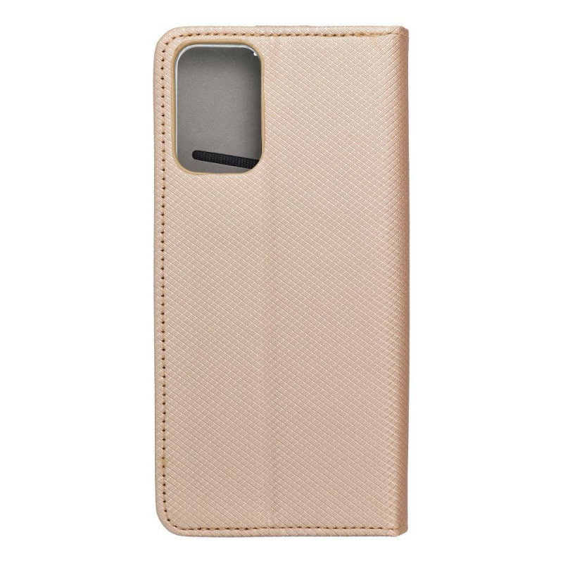 Motorola Moto G35 Portefeuilles Smart Case Book Or