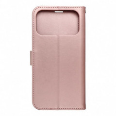 Apple iPhone 17 Pro Max Portefeuilles MEZZO Book Or rose