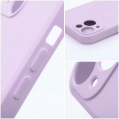 Apple iPhone 17 Pro Max Coque Silicone Mag Cover MagSAFE  Rose
